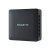 Various Gigabyte BRIX (GB-BRI7H-1355) Barebone Kit, Intel Core i7-1355U 5.0GHz 10 Core CPU, compact black mini PC with multiple ports and ventilation slots.