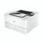 HP LaserJet Pro 4002dn Mono Laser Printer, a white office laser printer with a touchscreen display and paper output tray.