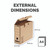 Earth Series Tfr File A4 Brown PK20