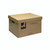 Q-Connect Storage Box Brown PK10