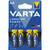 Varta Longlife Power Aa Battery PK4