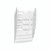 Cep Wall File 5-PART White/Crystal