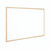 Q-Connect Whiteboard Wooden Frame