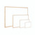 Q-Connect Whiteboard Wooden Frame