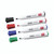 Nobo Glide Drymarker Assorted PK4