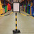 POST/A4 Sign Holder Plastic Ylw/BLK