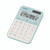 Casio MS-20YC Mini Desk Calc Lt GRN