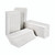 2Work Hnd Towel 2PLY Cfld WHT PK2355