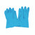 Rubber Gloves Medium Blue PK12