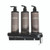 M System Black Triple Bracket PK2