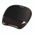 Crystal Gel Mouse Pad/Wrist Supp BLK