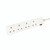 5 Star 4-WAY Extension Lead 5M WHT