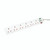 5 Star 6-GANG Extension Lead 2M WHT