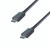 Connekt Gear 1M USB4 Conn Cbl Type C