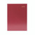 Desk Diary Dpp A5 Burgundy 2026
