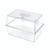 5 Star Card Index Box 6X4IN Crystal
