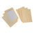 CW Office RCYC C4 Brdb Env Plsl Man PK125, pack of brown paper envelopes with white interior lining and red recycling symbols on the corner, suitable for office or mailing purposes.