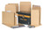CW Office New Guard Gus Env Bwn C4 BX 100, various packing and mailing envelopes and boxes for postal protection and shipping.