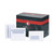 CW Office Plus Fabric Env Win C6 Press PK500, product packaging with white fabric press pads in front.