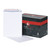 Product CW Office Plus Fab WHT Env C4 Pln 120G BX250, an image of a pack of 250 white plain environmental office paper sheets in a white box alongside a black and red Plus Fabric branded packaging box.
