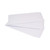 CW Office Q-Connect Envelope DL White Ss PK500, white DL-sized envelopes stacked for mailing or shipping.