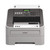 CW Office Brother FAX-2840 Mono Laser Fax GREY, modern grey office laser fax machine with paper output and control panel.