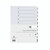 Concord Upchd Index 1-10 A4 WHT PK10
