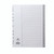 Concord PVC Index A4 1 To 20 GREY