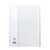 Product CW Office Concord PP 1-31 A4 Index WHT 64501, white plastic index divider with numbered tabs from 1 to 31 for organizing documents.