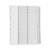 CW Office Q-Connect A4 1-50 Q-Connectlar Index, white index dividers with numbered tabs from 1 to 50 for organizing documents.