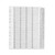 CW Office Q-Connect A4 1-75 Q-Connectlar Index, a white index with numbered tabs from 1 to 75 for organizing documents.