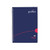 CW Office Graffico By 5 Star H/C A5 Notebook, navy blue wirebound notebook with a sleek design and the Graffico logo on the cover.