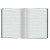 CW Office Ideal A4 Cbk CSB Feint 384 Pg 6448, open lined notebook with white pages and blue lines for writing.