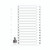 Q-Connect Index 1-15 Board Reinf WHT