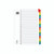 A4 Mylar Index 1-20 Assorted