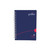 CW Office Graffico By 5 Star PP A6 Notepad, image of a navy blue polypropylene A6 size notepad with spiral binding and the Graffico logo on the cover.