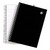 Wbnd Notebook Rld 80GSM A5 BLK PK5
