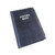 CW Office Durable Visitor Book 100 Refill, black spiral-bound guest register with 'Visitors Book' label on cover.