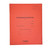 CW Office Guildhall 70GSM Attendance Register, red attendance record booklet for tracking school attendance.