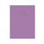 CW Office Exr Book 8MM Lined 80P A4+ Pur PK50, purple lined notebook with 80 pages in A4+ size, ideal for office and school use.