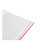 Notebook Ruled Indexed A5 Red PK5