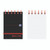 Black N Red Wire Elast Notepad A7 P5