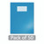 Oxford Exr Bk 8MM Lnd A4+ L/BLU PK50
