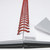Black N Red Wire Rule Notebk A5 PK10