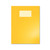 CW Office Oxford Exr Bk 8MM Lined A4+ Ylw PK50, yellow lined refill notebook for office use.