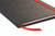 Black N Red Hard Cover Notebook A5