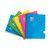 CW Office Oxford Touch Hb Notebook A4 ASST PK5, set of five colorful spiral-bound notebooks in blue, pink, yellow, green, and light blue, featuring the Oxford logo and 160 pages in each.