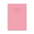 CW Office Exr Book 8MM Lined 80P A4 Pink PK50, pink notepad with lined pages for writing.
