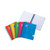 CW Office Oxford Touch Hb Notebook A5 ASST PK5, colorful spiral-bound notebooks with lined pages, suitable for note-taking and organization.