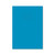 CW Office Exr Book 10MM Sq 80PG A4 L/BLU PK50, blue office notebook with lines on the cover for writing.